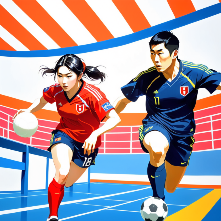 テックボール混合複で銀メダル、日本協会会長と元女子サッカー選手が初採用の舞台に挑む