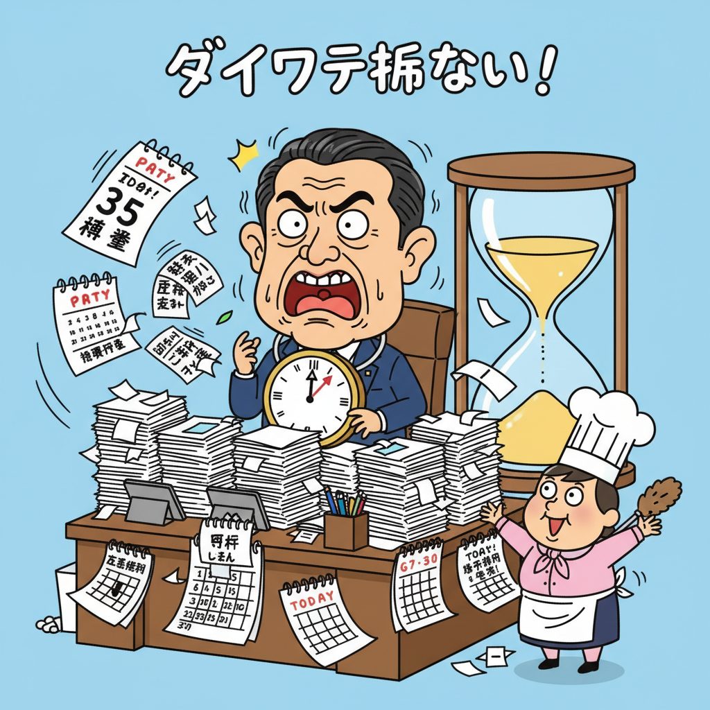 首相の時間管理改革へ向けて：党首討論集約の提案