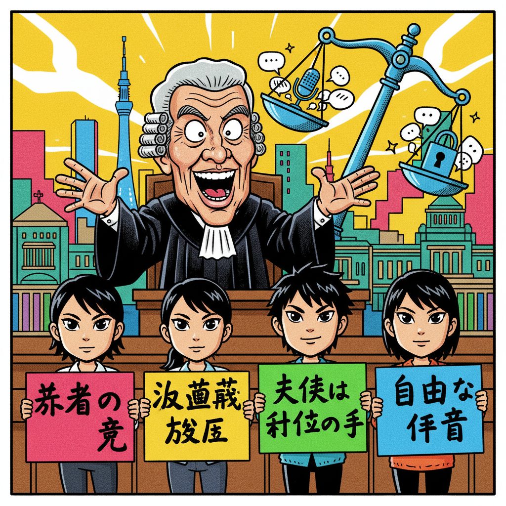 東京地裁が初めて未成年者による選挙運動禁止規定を「憲法違反」判決、表現の自由が侵害されたと認定