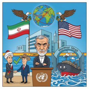 イランがホルムズ海峡開放提案、米国の決断待ち