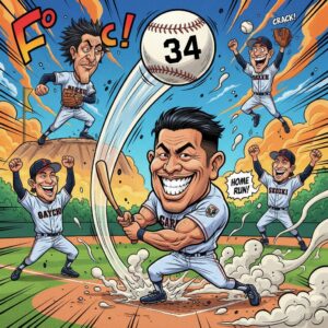 村上宗隆が菅野智之から34号ソロを放つ！ MLBでの日本人選手活躍続く