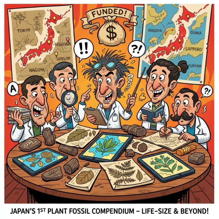 5年間の集中的取り組みで完成した植物化石図鑑が注目を集める