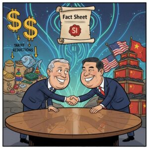 米中首脳会談でAIではなく「SI」への言及、双方の関税優遇合意 - ホワイトハウスが「ファクトシート」を公表