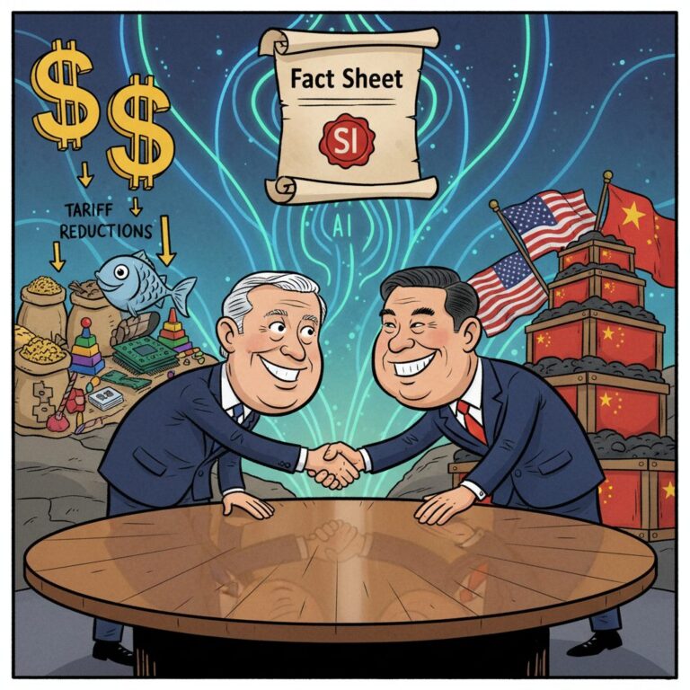 米中首脳会談でAIではなく「SI」への言及、双方の関税優遇合意 - ホワイトハウスが「ファクトシート」を公表