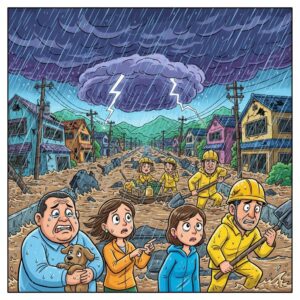 台風25号による千葉県の被害、ボランティア活動が雨天中断となり「さらなる被害拡大」懸念