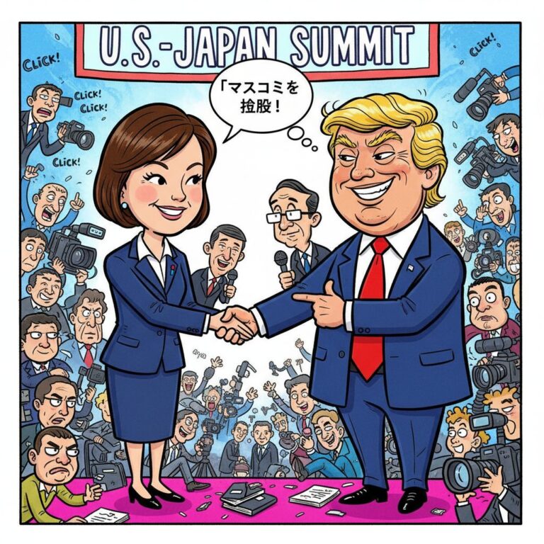 米中トップ会談：高市首相とトランプ大統領、期待外れの冒頭撮影