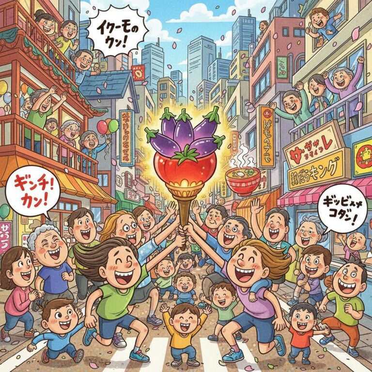 寺島なすを使ったユニークな「青果リレー」が10周年を迎える