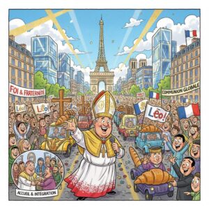 パリに集う80万人: ローマ教皇ミサで熱狂の渦