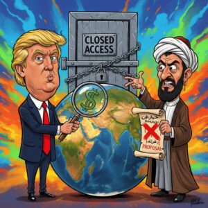 米国大統領トランプ、イラン提案の拒否で圧力継続　ホルムズ海峡開放見通せず