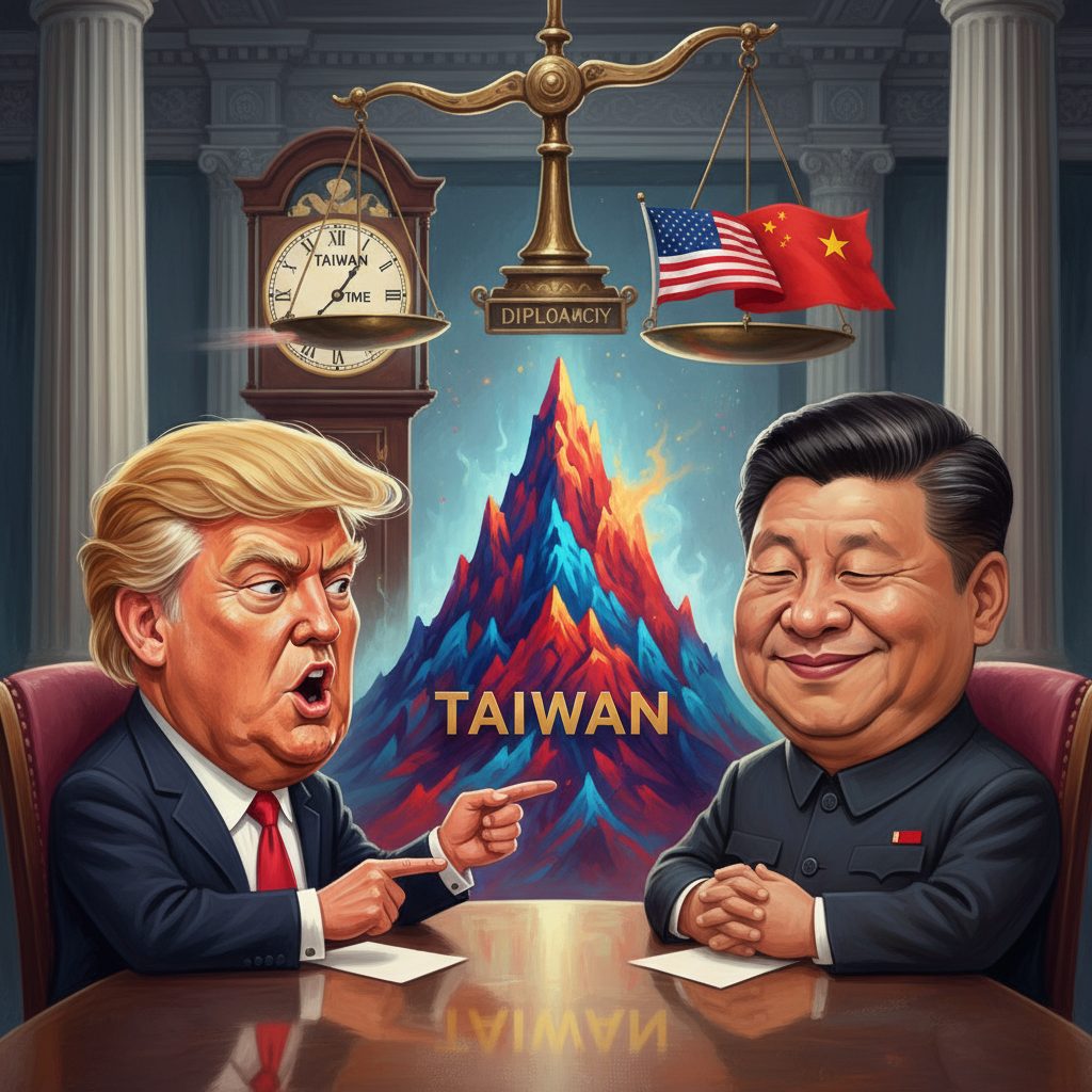 トランプ氏と習近平氏の会談：台湾問題については「あまり時間を費やさなかった」と発言