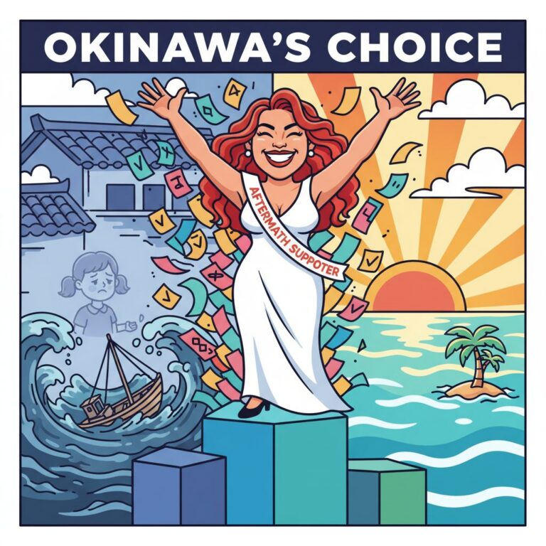 古謝玄太氏初当選を支えた女性後援会長、抗議船事故の影響に言及