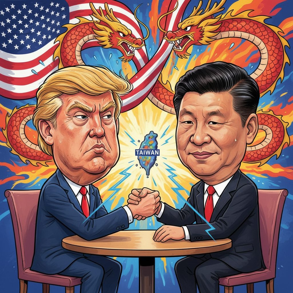 米中首脳会談でトランプ大統領が台湾問題への言及について説明