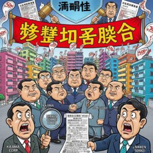 公取委が初めて行政処分、関東マンション修繕工事で談合発覚