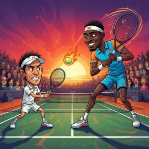 現役最後の公式戦に挑む錦織圭がフランシス・ティアフォーと対決、ジャパンOP男子テニス開幕