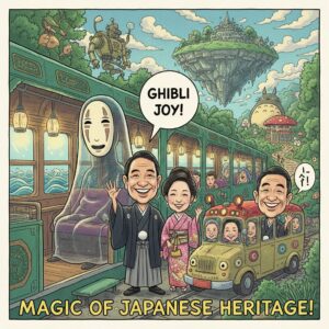 天皇陛下と皇后さまがジブリパークを訪問、記念撮影の瞬間を公開