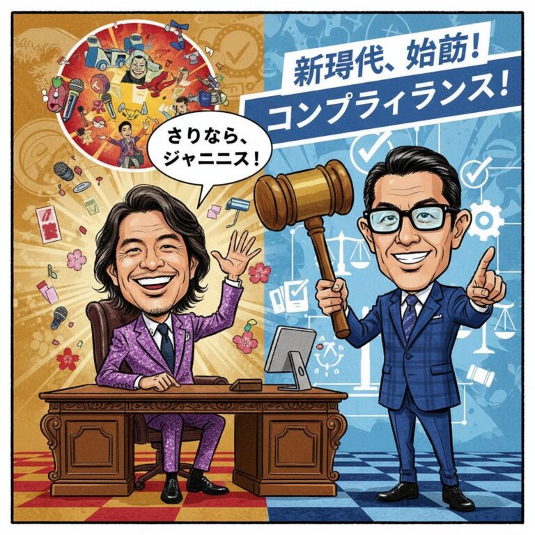 東山紀之氏がSMILE―UP.社長を退任し、後継に弁護士の山田将之氏