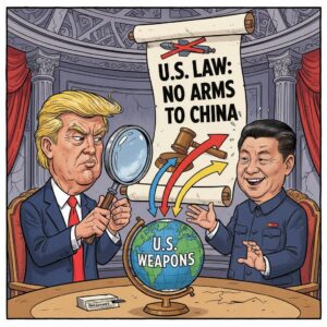 トランプ氏の武器購入提案、国務省が否定 米中関係の緊張を背景に