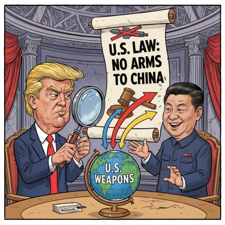 トランプ氏の武器購入提案、国務省が否定 米中関係の緊張を背景に