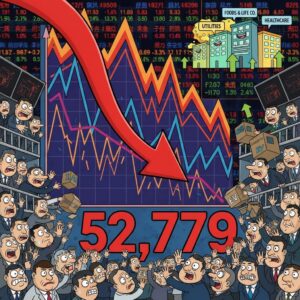 読売333指数が2営業日ぶりに下落、終値は5万2779円と大幅安