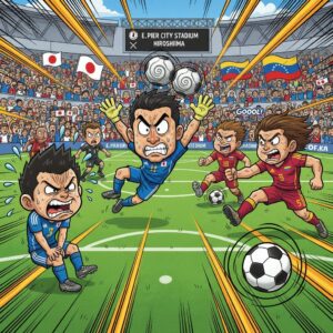 日本代表がベネズエラ戦で前半0－0、熊坂の負傷交代が残念な展開