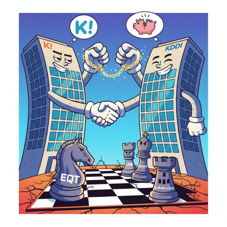 カカクコムとＫＤＤＩ、資本提携を終了するも業務提携継続