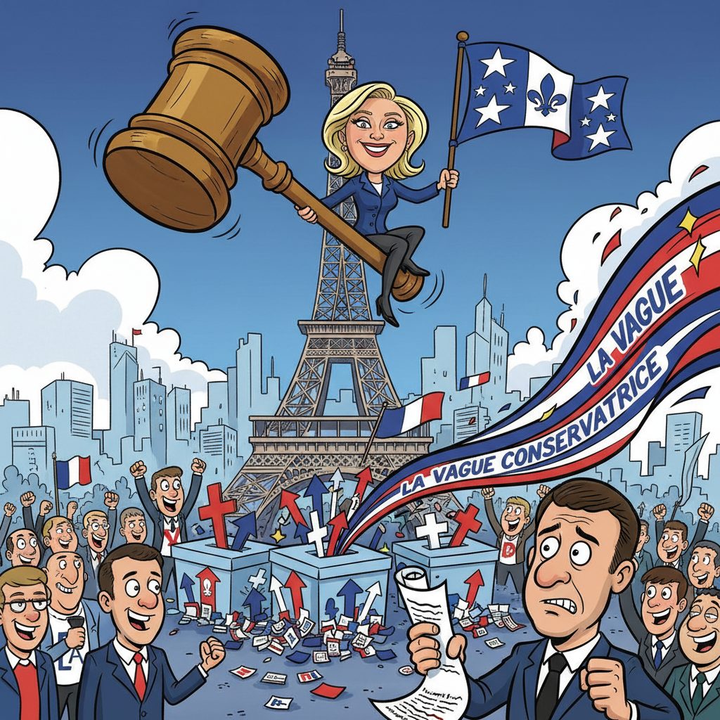 フランス上院選における右派勢力の台頭、ルペン氏の大統領戦への影響