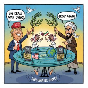 米国が対イラン間接協議開始か、トランプ氏は戦闘終結を確信