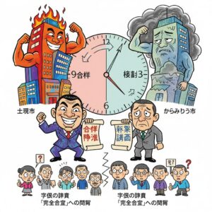 茨城2市の合併計画に懐疑的な声、新市長は積極性を欠く
