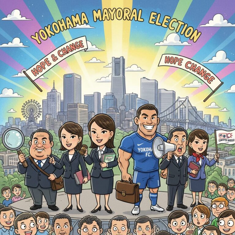 前横浜市長の山中竹春氏、市長選へ立候補を正式発表…6人目
