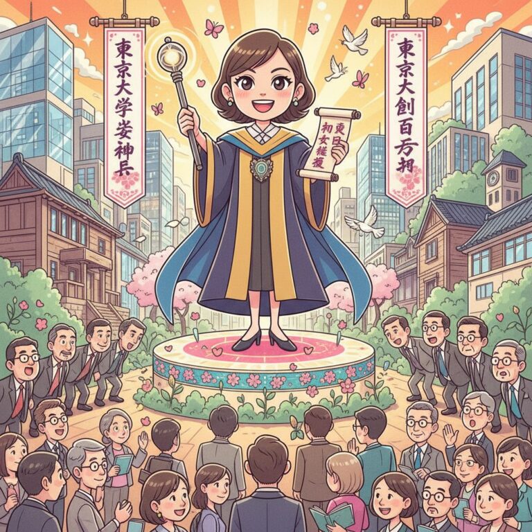 女性初の東京大学総長就任、藤垣裕子氏が新時代を切り開く