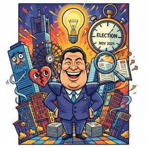 横浜市長選挙へ再出馬を表明した山中竹春氏の会見一問一答
