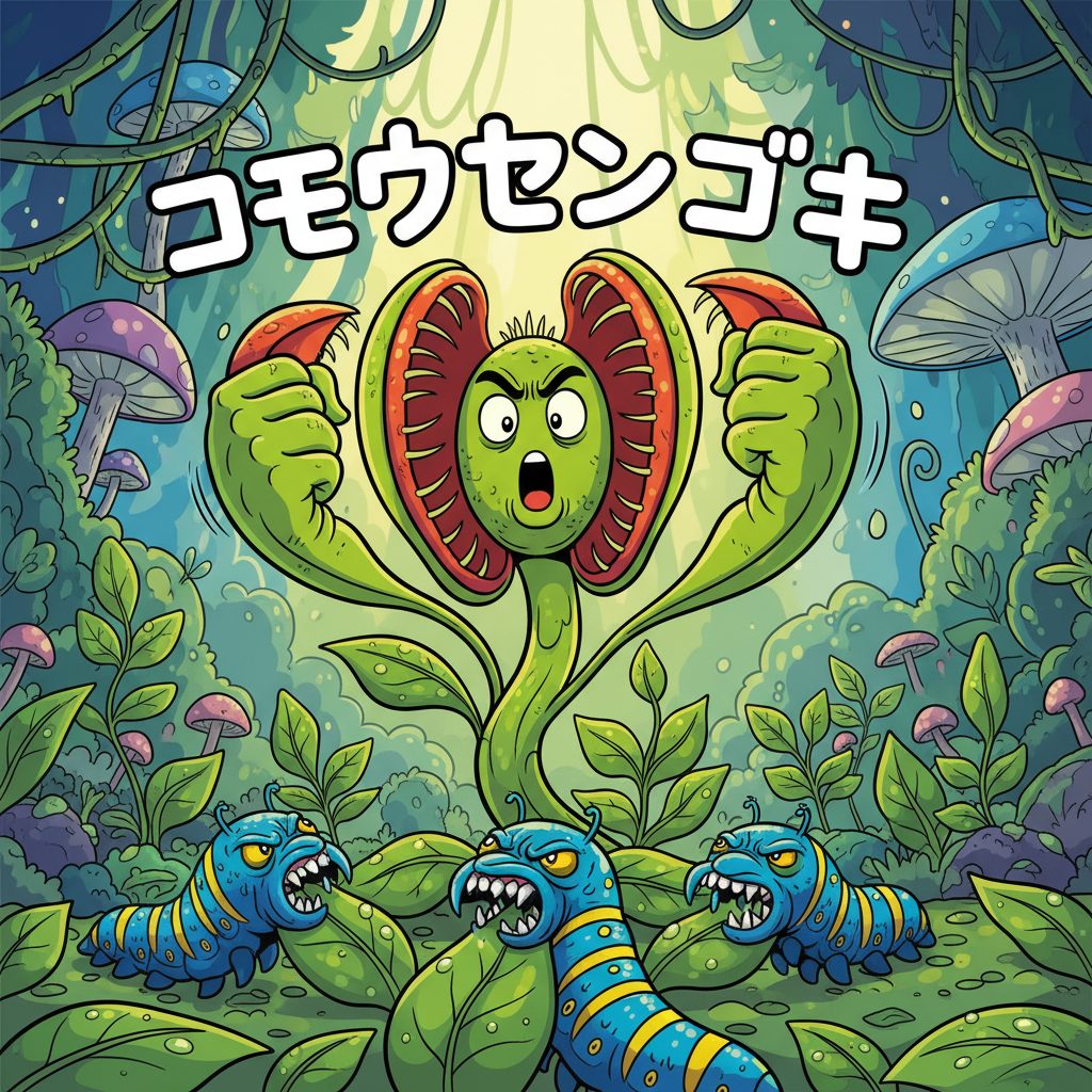 虫に葉を食べられた後、「記憶」する食虫植物が花を閉じて防御、鳴門教育大の研究で新発見