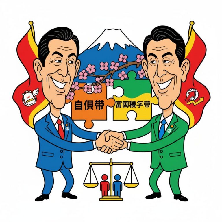 自民党の松山議員会長が国民民主との連携可能性に言及