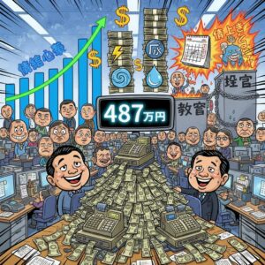 民間企業の平均給与が新記録を樹立、5年連続で増加
